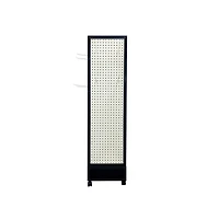Streamdale 4-Sided Pegboard Display Stand for Crafts and Jewelry