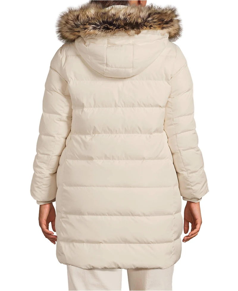 Lands' End Plus Max 600 Down Puffer Coat