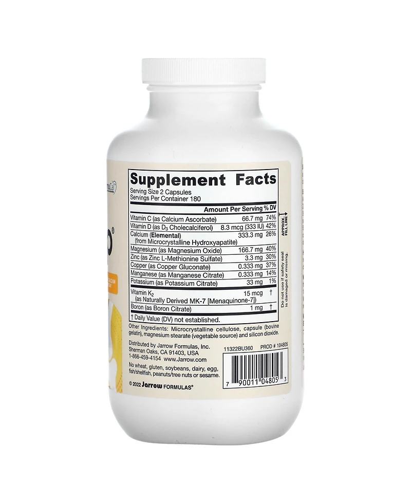 Jarrow Formulas Bone-Up 1 000 mg