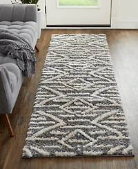 Feizy Mynka 39IBF 2'6"x8' Runner Area Rug