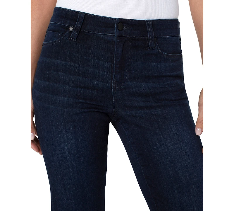 Liverpool Los Angeles Women's Kennedy Mid Rise Straight Jeans
