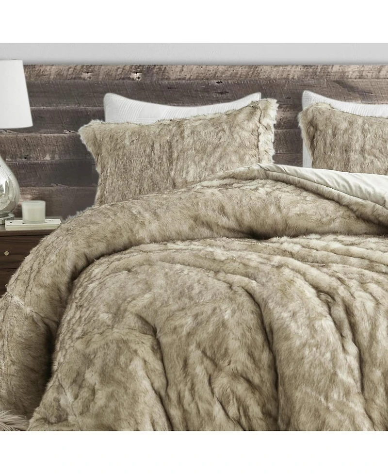 Coma Inducer Oversized Comforter - Arctic Bear - Tundra Brown