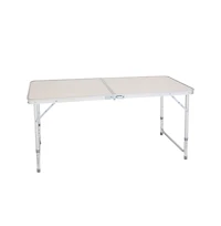 Slickblue Portable Multipurpose Folding Table in White – Versatile and Convenient Table for Indoor and Outdoor Use, Ideal for Events and Everyd