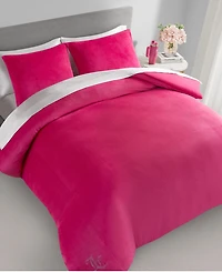Juicy Couture Velour 3-Pc. Comforter Set