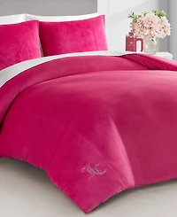 Juicy Couture Velour 3-Pc. Comforter Set