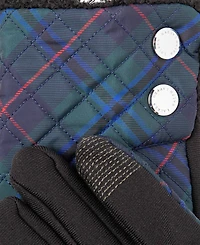 Lauren Ralph Lauren Printed Barn Faux Sherpa Gloves