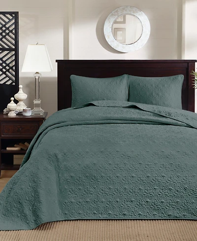 Madison Park Quebec Quilted 3-Pc. Bedspread Set, King