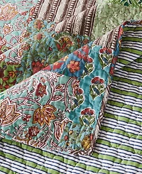 Greenland Home Fashions Jasmin Vintage Boho Reversible 2-Pc. Quilt Set, Twin/Twin Xl