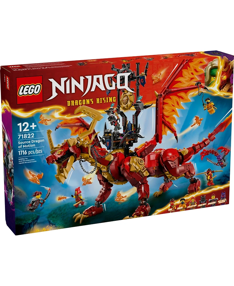 Lego Ninjago Source Dragon of Motion Adventure Toy 71822