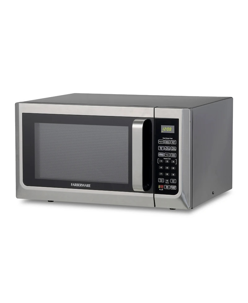 Farberware 1.3 1100 Watts Microwave Oven, FMG13SS