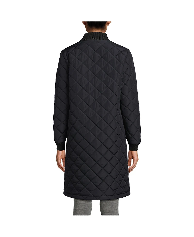 Lands' End Women's FeatherFree Insulated Bomber Coat