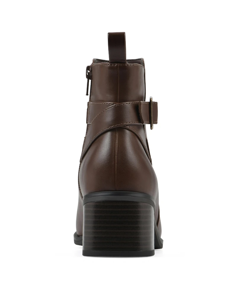 White Mountain Women's Narrows Heeled Booties