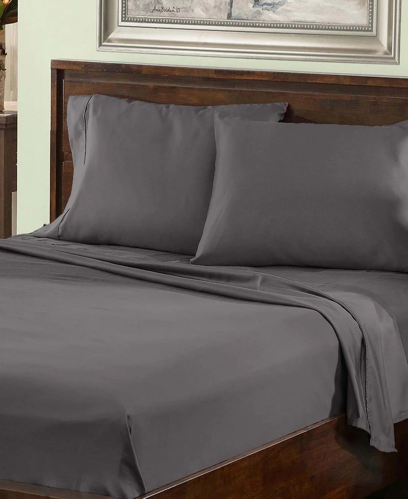 Superior 800 Thread Count Cotton Solid Deep Pocket Bed Sheet Set