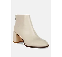 Armada Genuine Leather Square Toe Boots