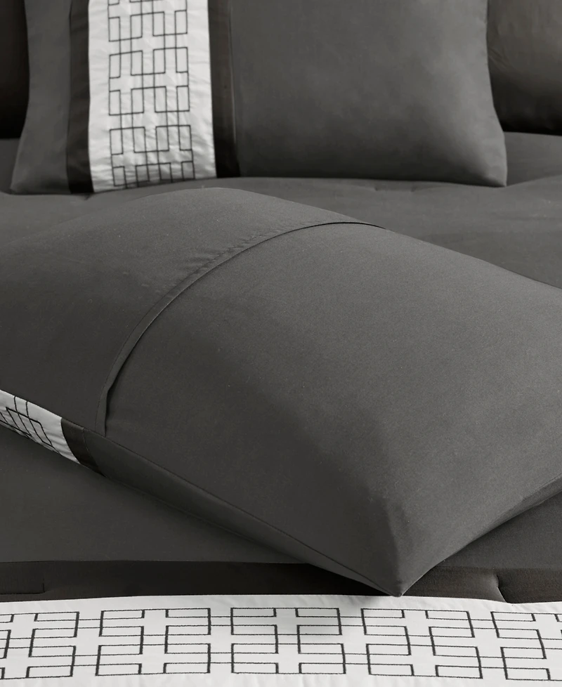 510 Design Powell Embroidered 8 Piece Comforter Set