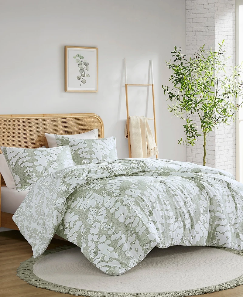 510 Design Aria Floral Print Reversible 2-Pc. Comforter Set, Twin/Twin Xl