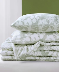 510 Design Aria Floral Print Reversible 3-Pc. Comforter Set, Full/Queen