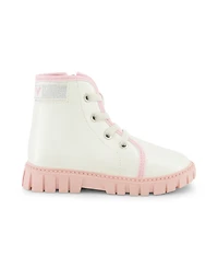 Dkny Toddler Girls Carrie Logo Stones Combat Boot