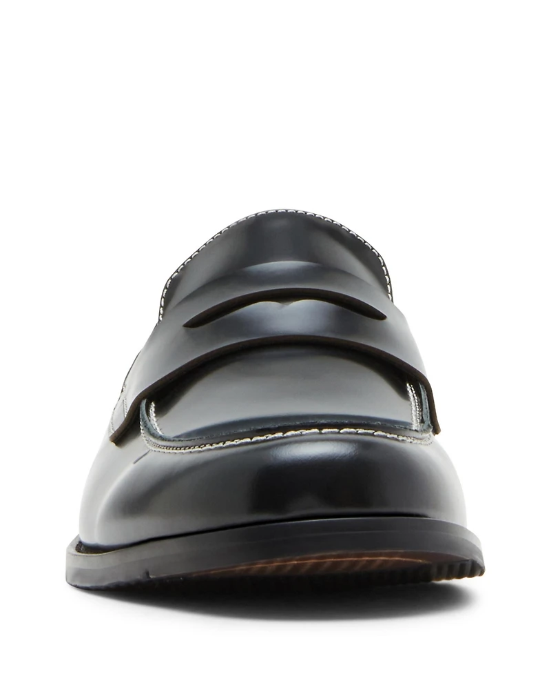 Steve Madden Men's Natan Penny Moc Toe Loafer