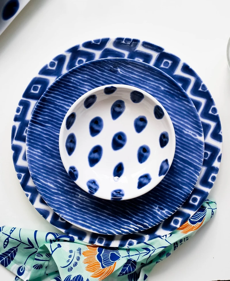 Vietri Santorini Assorted 12-Piece Place Setting
