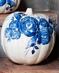 Vietri Camellia Tall Figural Pumpkin