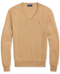 Polo Ralph Lauren Men's Washable Wool V-Neck Sweater