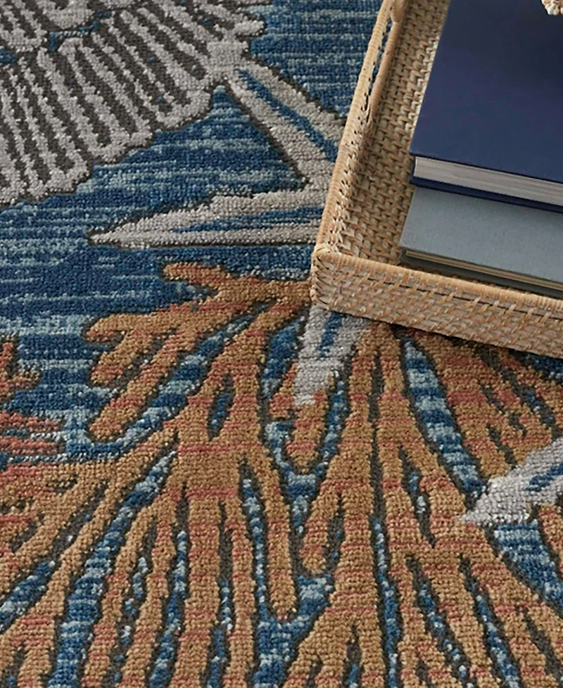 Nourison Home Seaside SDS04 2'3"x7'6" Runner Area Rug