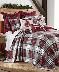Levtex Spencer Plaid Reversible Bedspread, King/California King