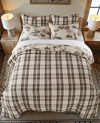 Levtex Lodge Toile Reversible -Pc. Quilt Set
