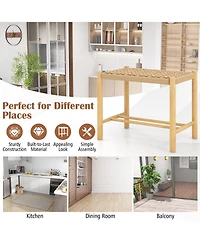 Sugift 18 Inch Dining Stool Set of 2
