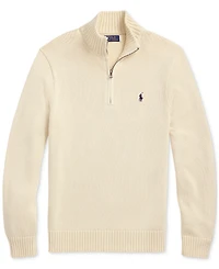 Polo Ralph Lauren Cotton Quarter-zip Sweater