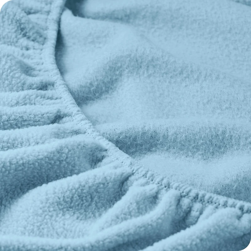 Bare Home Polar Fleece Fitted Sheet