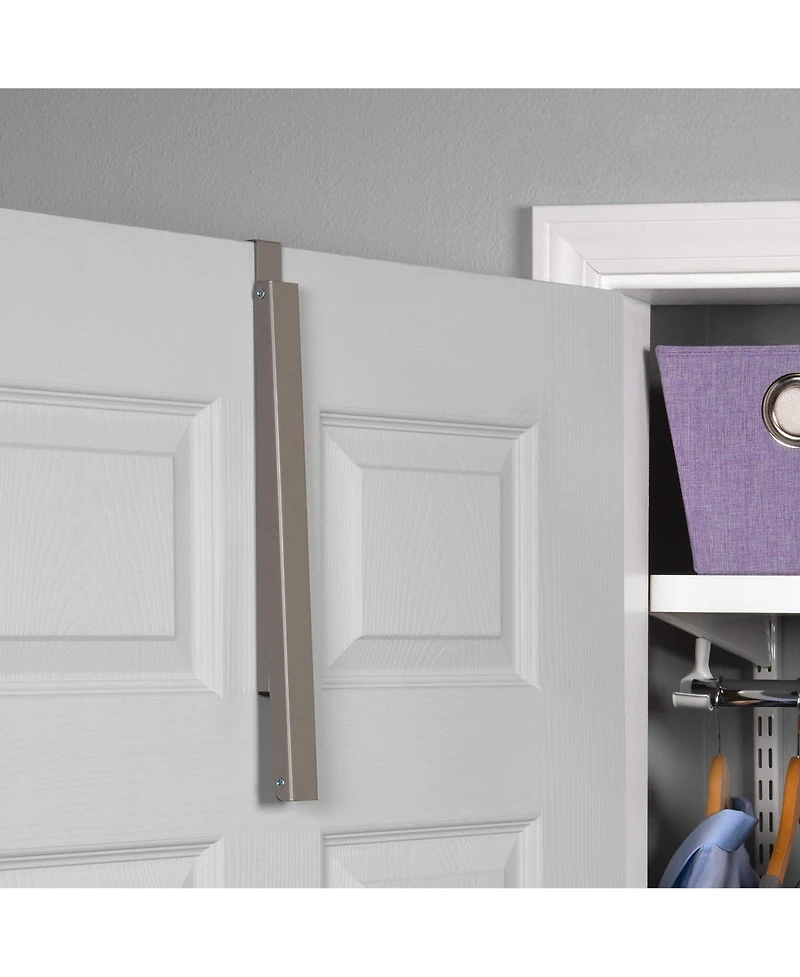 Florida Brands Over The Door Hanger - Single Collapsible for Clothes & Towels Ideal Bathrooms, Dorm Rooms
