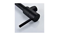 Slickblue Brass Folding Faucet 1/2” Npt Wall Mount Kitchen with Dual Handles for Cold Water