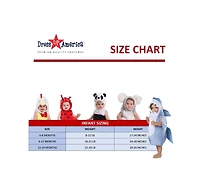 Dress Up America Fuzzy Bee Hooded Tunic Costume - Infants Girls & Boys