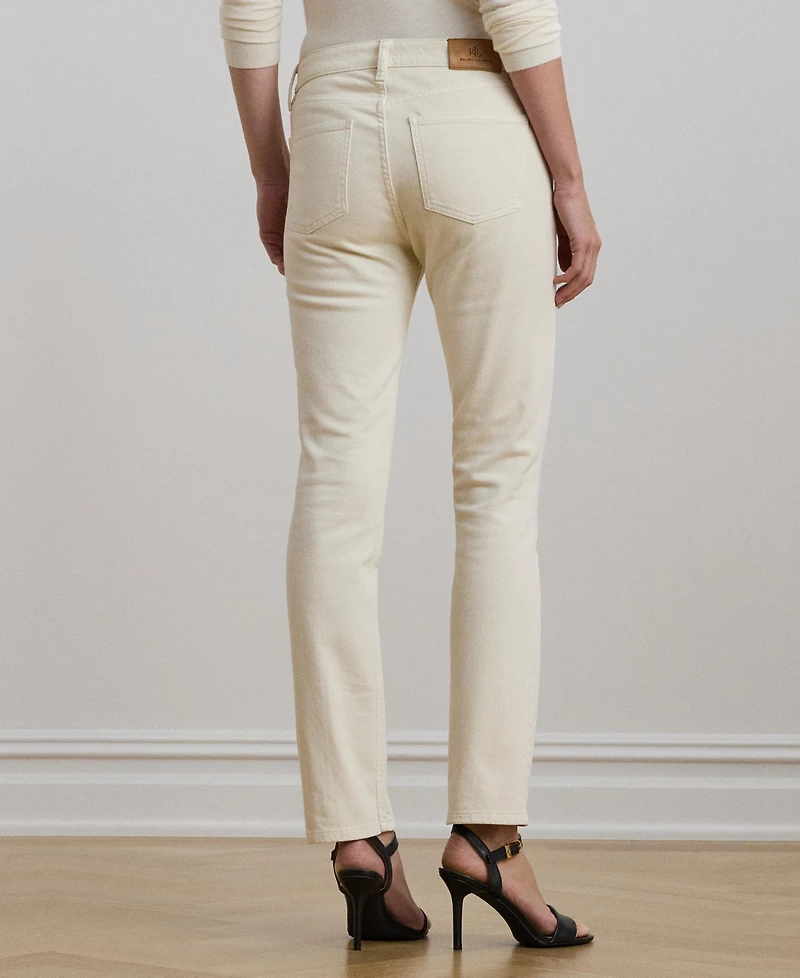 Lauren Ralph Women's High-Rise Straight Ankle Jeans