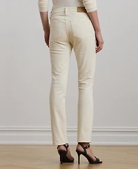 Lauren Ralph Women's High-Rise Straight Ankle Jeans