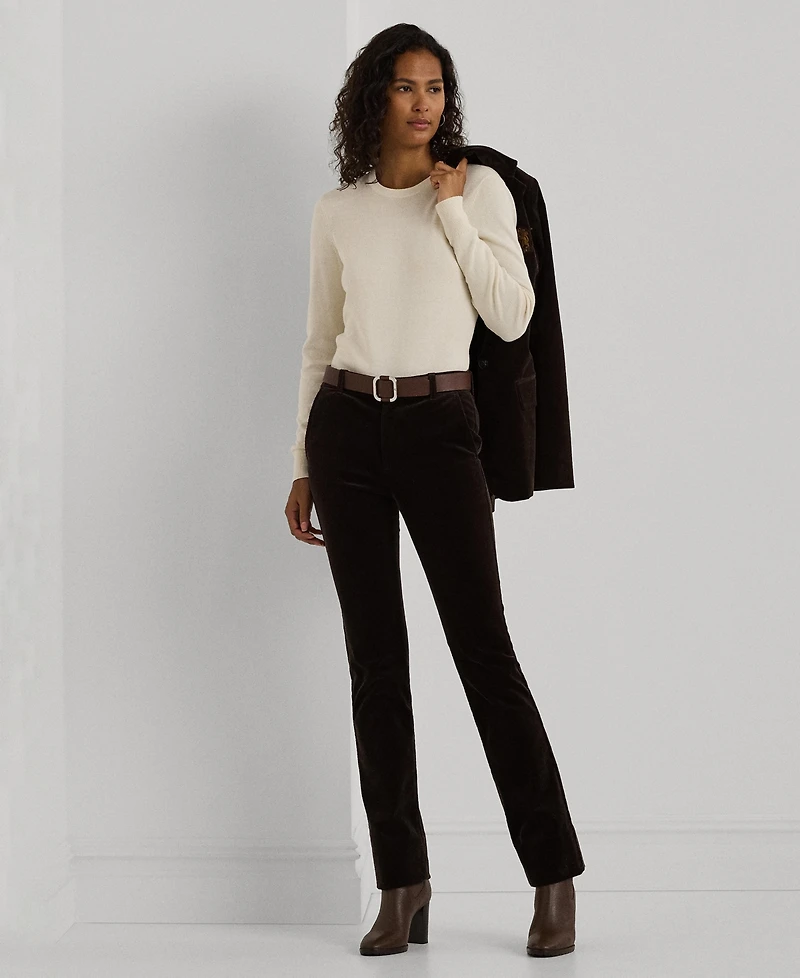 Lauren Ralph Petite Cotton-Blend Sweater