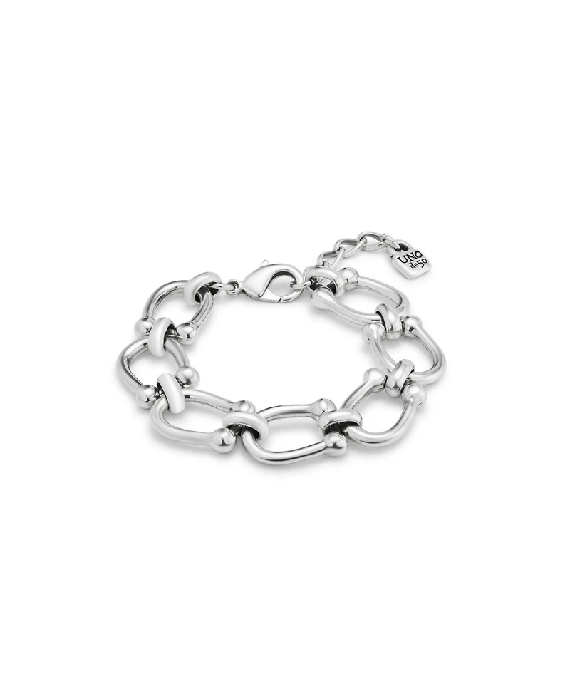 UNOde50 Medium Sized Oval Links Metal Alloy Bracelet