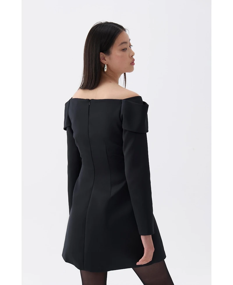 Nocturne Women's Off the Shoulder Minidress