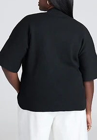 Eloquii Plus Wide Sleeve Sweater