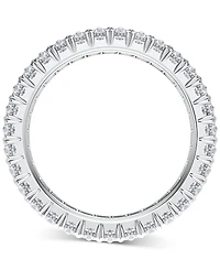 Diamond Double Row Eternity Ring (2 ct. t.w.) Platinum, 14k White Gold, or Rose Gold