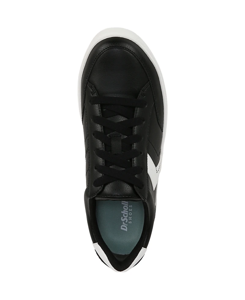 Dr. Scholl's Women's Madison-Lace Closed Round Toe Lace Up Platform Sneakers