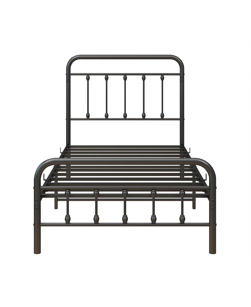 Streamdale Metal Platform Bed Frame With Headboard No Box Spring Needed Twin