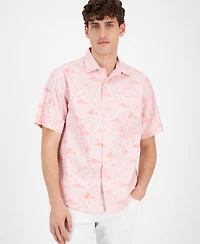 Tommy Bahama Men's Island Bound Chambray Short-Sleeve Shirt