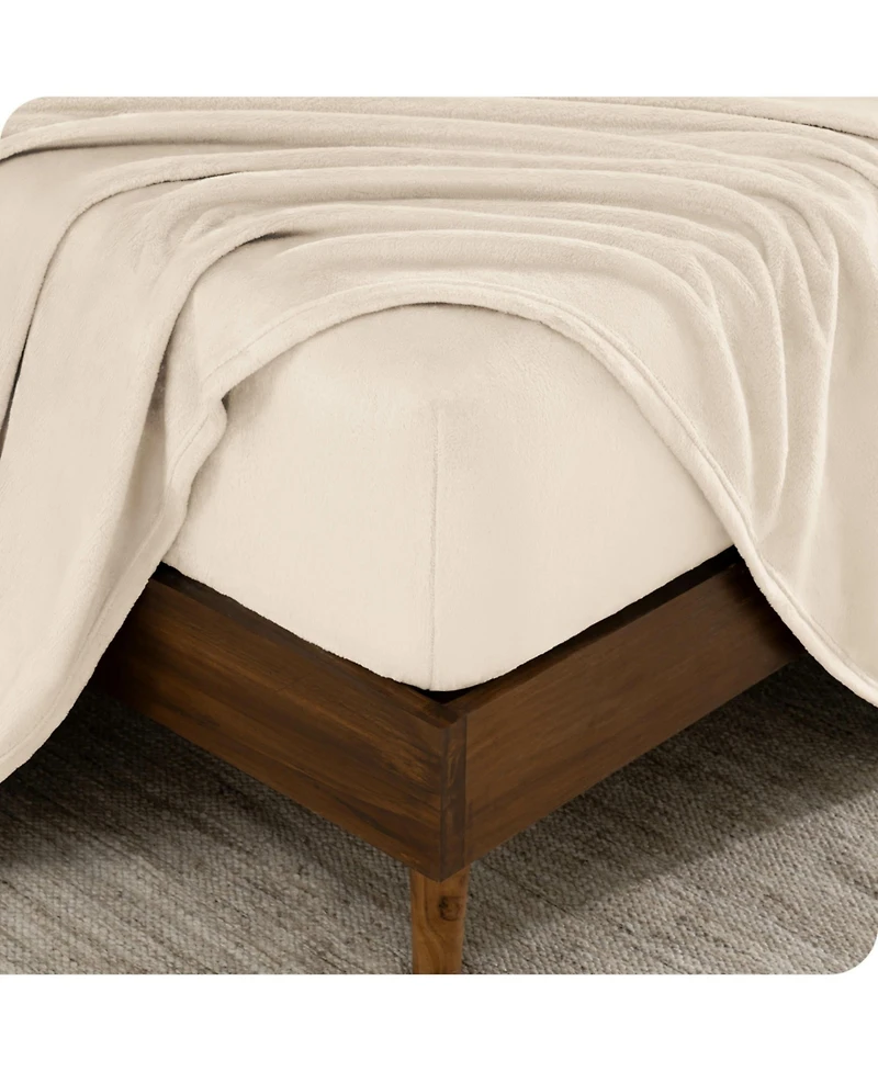 Bare Home Micro plush Fleece Queen Sheet Set