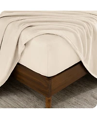 Bare Home Micro plush Fleece Queen Sheet Set