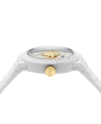 Versace Men's Swiss V-Pop White Silicone Strap Watch 43mm