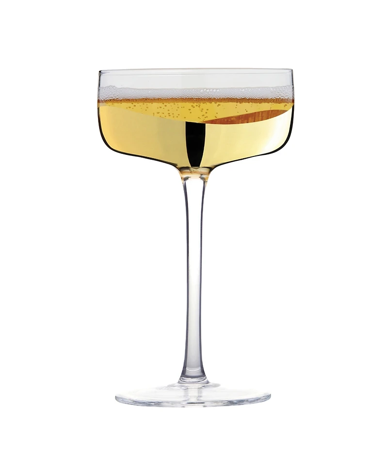 Anton Studio Designs Wave Champagne Coupes, Set of 2
