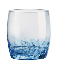 Anton Studio Designs Speckle Double Old Fashioned Tumblers, Set of 4
